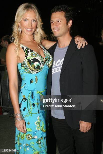 Annalise Braakensiek and guest during "Fantastic Four: Rise of the Silver Surfer" - Media Call - May 2, 2007 at Fox Studios in Sydney, NSW, Australia.