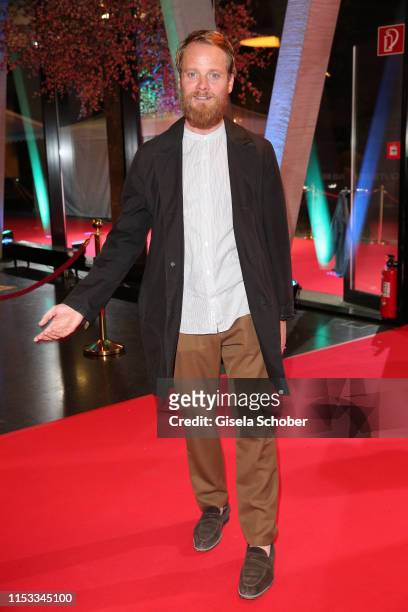 Stefan Konarske during the Bavaria Film Reception "One Hundred Years in Motion" on the occasion of the 100th anniversary of the Bavaria Film Studios...