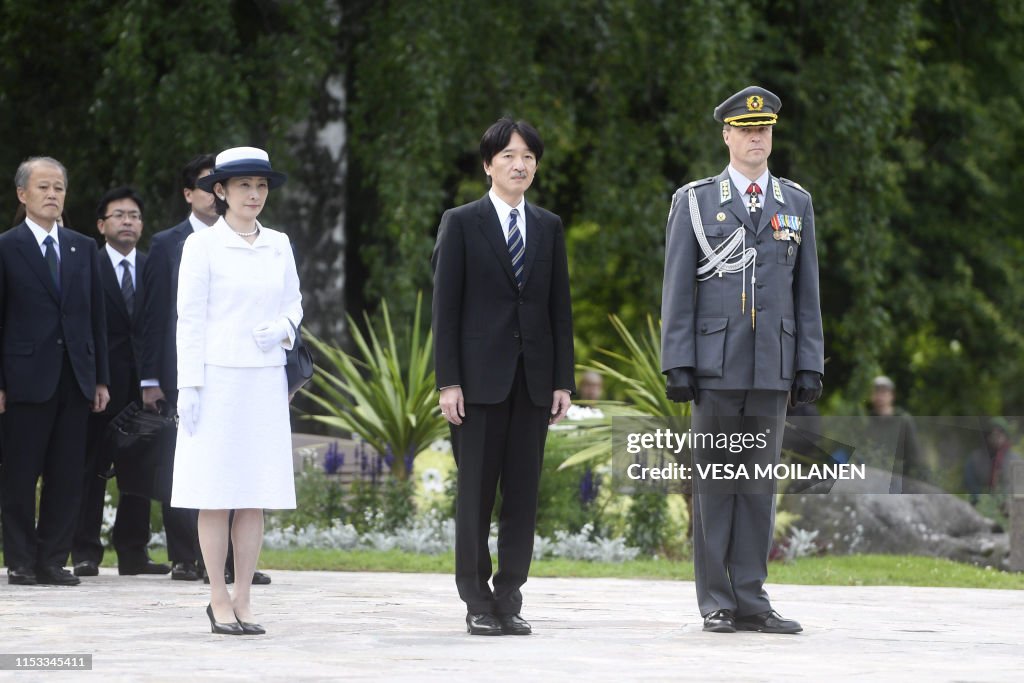 FINLAND-JAPAN-ROYALS-DIPLOMACY