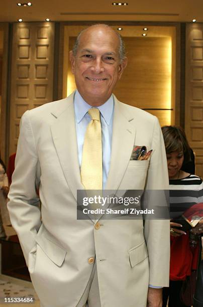 Oscar De La Renta during Wynn Hotel Grand Opening - April 28, 2005 at Wynn Hotel in Las Vegas, Nevada, United States.