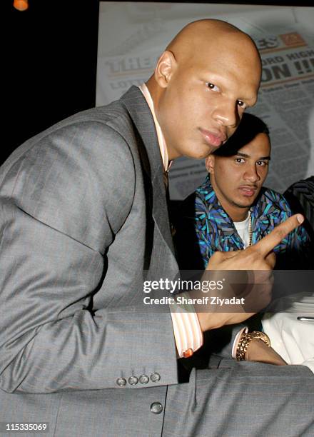 Charlie Villanueva during Hakim Warrick and Raymond Felton's Draft Party at Glo at Glo in New York, United States.