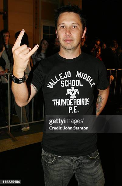 Joe Hansen of Grinspoon during The Jack Awards 2007 - Black Carpet at Luna Park in Sydney, NSW, Australia.