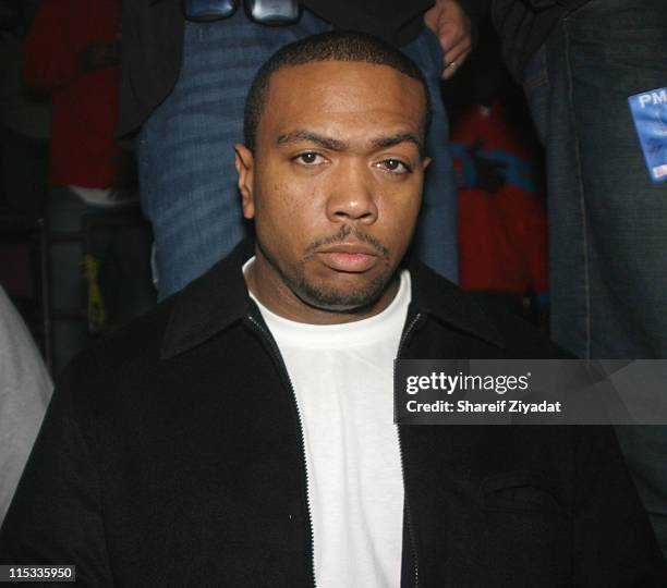 Timbaland during Power 105.1 FM Presents Jay-Z "I Declare War" Concert - October 27, 2005 at Convention Center in New York City, New York, United...