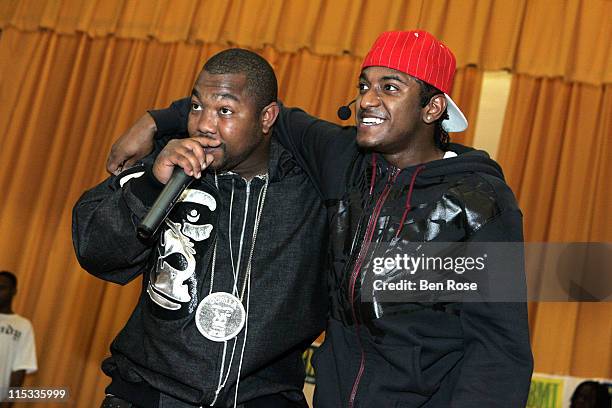 Carson Prep 69 Lloyd And Gorilla Zoe Host Pep Rally At Benjamin S Carson Prep ...