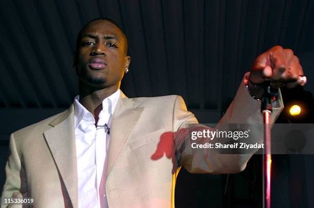 Dwyane Wade during Launch Party to Celebrate NBA All-Star Dwyane Wade and His New Converse Signature Shoe "Wade" at SplashLight Studios in New York...