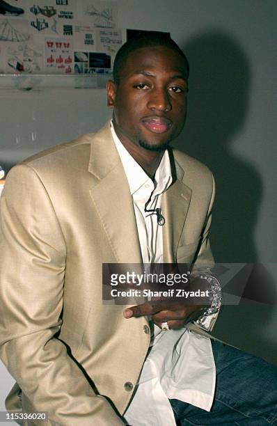 Dwyane Wade during Launch Party to Celebrate NBA All-Star Dwyane Wade and His New Converse Signature Shoe "Wade" at SplashLight Studios in New York...
