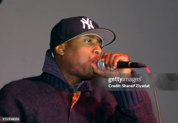 Talib Kweli during Launch Party to Celebrate NBA All-Star Dwyane Wade and His New Converse Signature Shoe "Wade" at SplashLight Studios in New York...