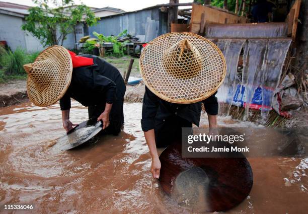 tin mining in phuket - gold rush stock pictures, royalty-free photos & images