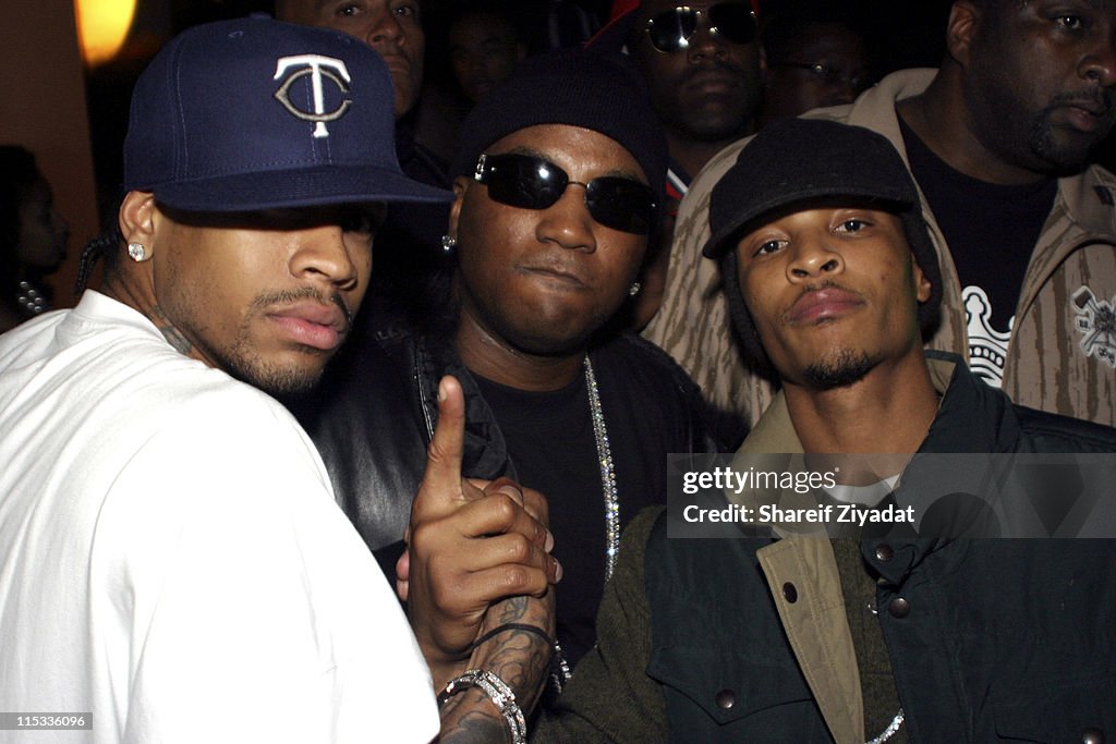 Allen Iverson and Young Jeezy After Party - October 28, 2005