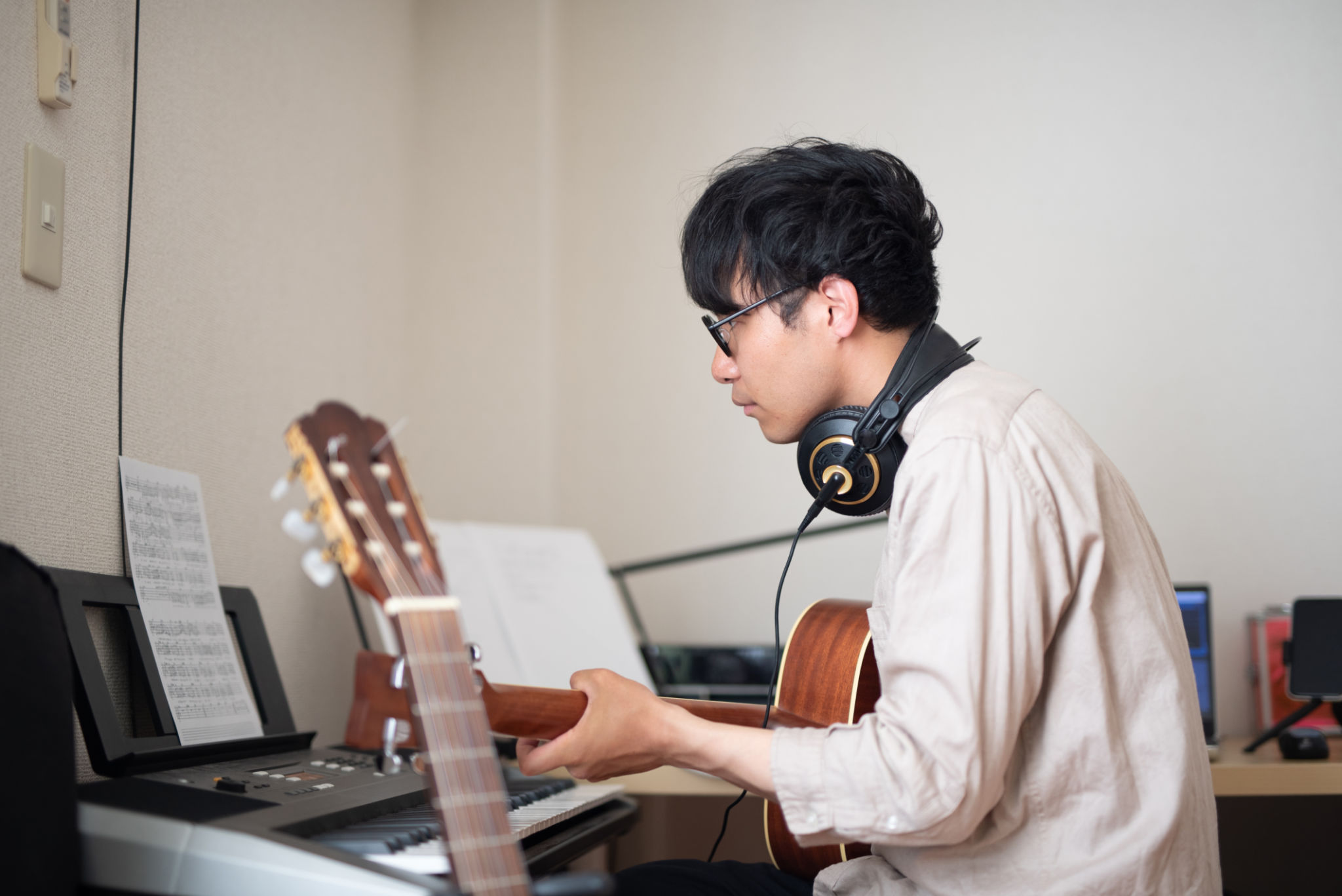 music feedback session