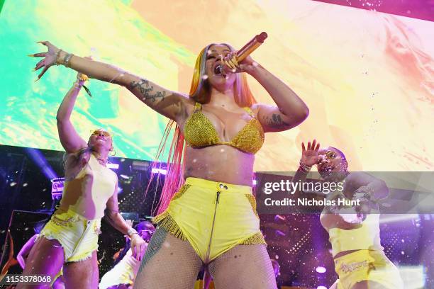 Cardi B performs at Summer Jam 2019 at MetLife Stadium on June 02, 2019 in East Rutherford, New Jersey.