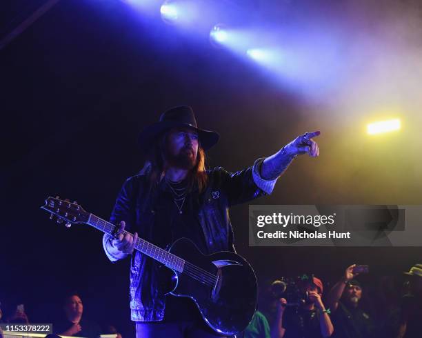 Billy Ray Cyrus performs at Summer Jam 2019 at MetLife Stadium on June 02, 2019 in East Rutherford, New Jersey.