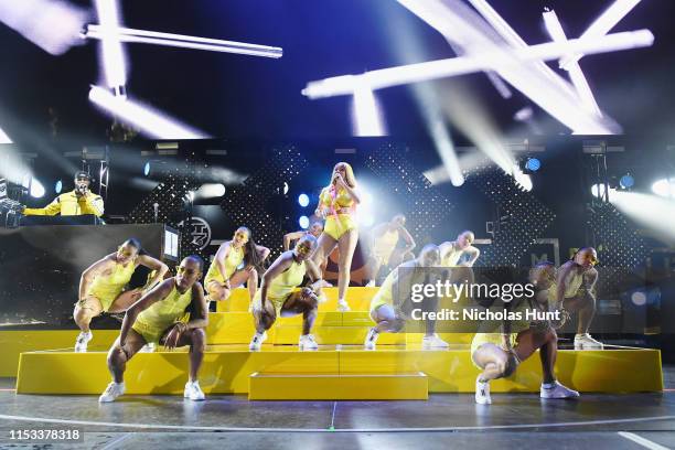 Cardi B performs at Summer Jam 2019 at MetLife Stadium on June 02, 2019 in East Rutherford, New Jersey.