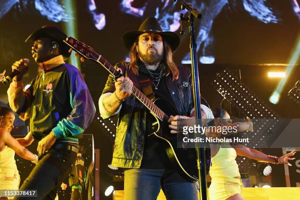 Billy Ray Cyrus performs at Summer Jam 2019 at MetLife Stadium on June 02, 2019 in East Rutherford, New Jersey.