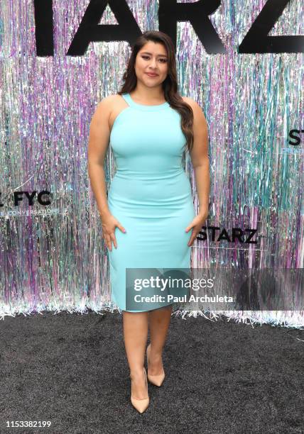 Actress Chelsea Rendon attends the Starz FYC Day at The Atrium at Westfield Century City on June 02, 2019 in Los Angeles, California.