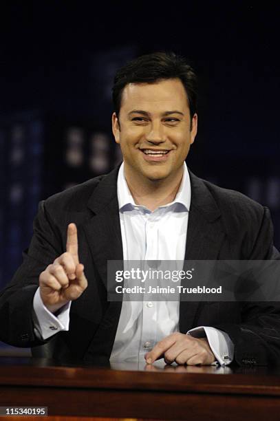 Host Jimmy Kimmel on the "Jimmy Kimmel Live" Show on ABC. Photo by: Jamie Trueblood/WireImage/ABC