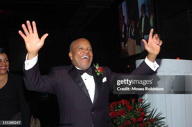 Berry Gordy during MoreHouse College Presents "A Candle in the Dark 2005 Gala" at Hyatt Regency Atlanta in Atlanta, Georgia, United States.