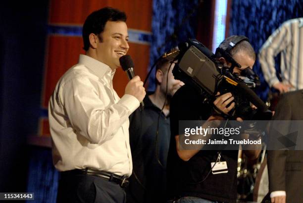 Host Jimmy Kimmel on the "Jimmy Kimmel Live" show on ABC - Photo by Jamie Trueblood/WireImage.com/ABC