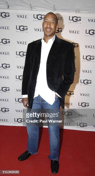 Chicago Bulls guard Chris Duhon attends the Vogue and UGG Australia Store Opening on October 11, 2007 in Chicago.