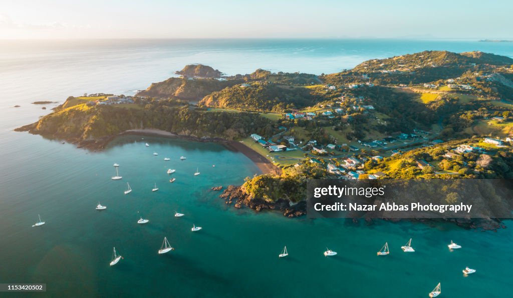 Overlooking Tutukaka Coastline.