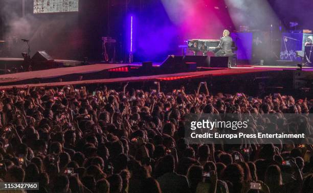 Alejandro Sanz performs on stage on June 01, 2019 in Seville, Spain.