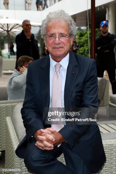 Laurent Dassault attends the 2019 French Tennis Open - Day Nine at Roland Garros on June 03, 2019 in Paris, France.