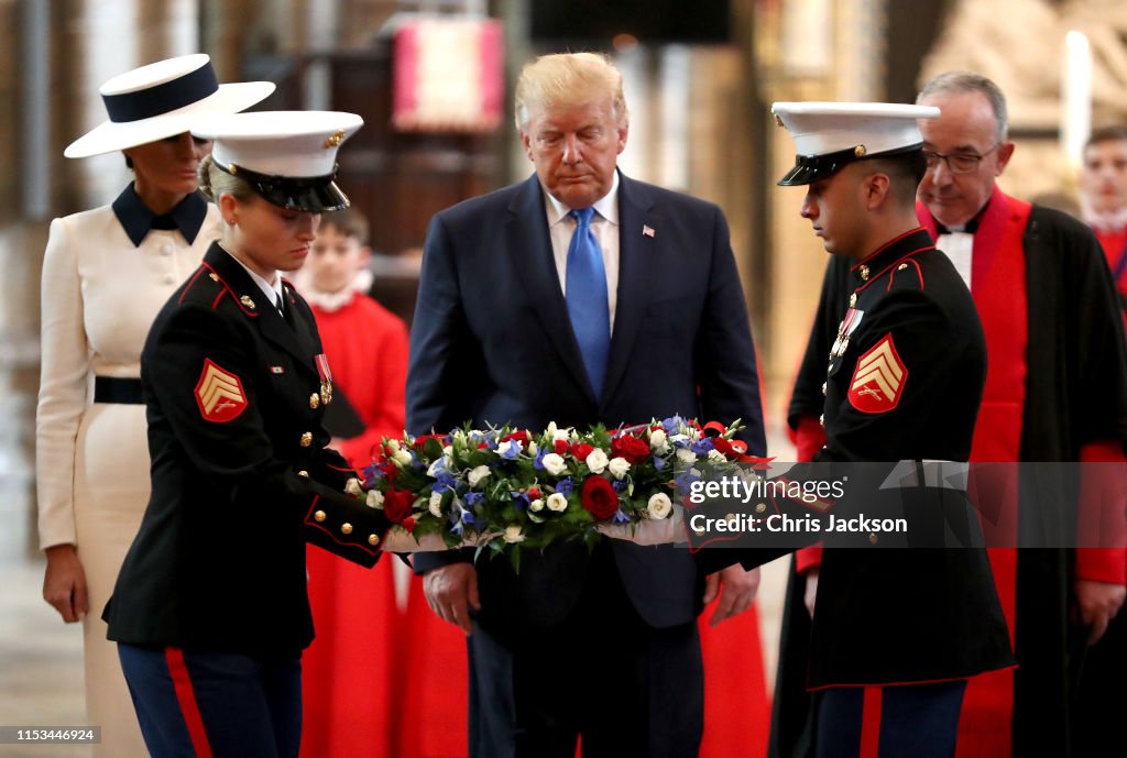 U.S. President Trump's State Visit To UK - Day One