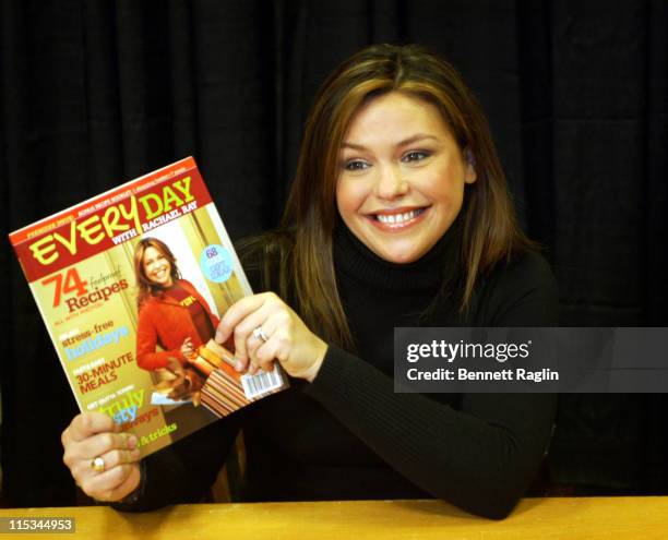 Rachael Ray during Rachael Ray Signs Exculsive Copies Of Her New Magazine "Every Day With Rachael Ray" at Barnes & Noble in New York City, New York,...