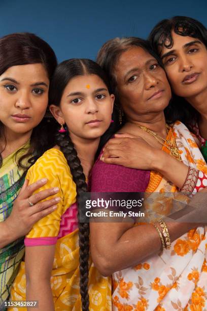 Four Indian women together