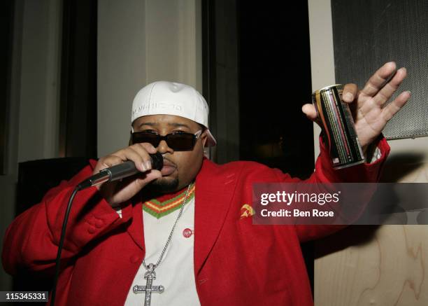 Jazze Pha during The Masquerade Hosted by Jazze Pha and Dallas Austin - October 30, 2005 at Pie Bar in Atlanta, Georgia, United States.