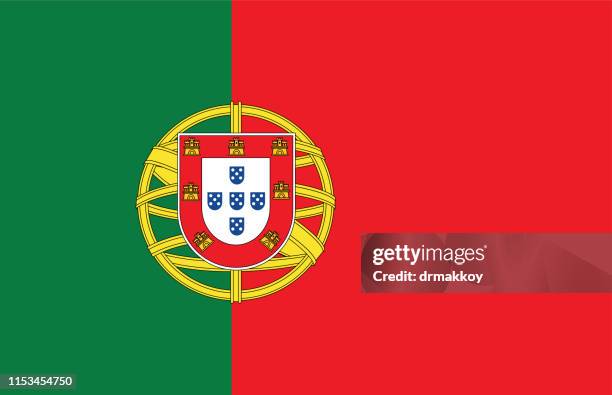 stockillustraties, clipart, cartoons en iconen met portugese vlag - faro