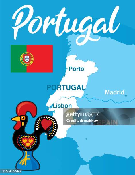 stockillustraties, clipart, cartoons en iconen met portugal - faro