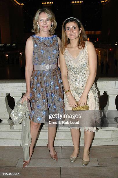 Alison Stern and guest during The 39th Annual CMA Awards - Warner Bros. After Party at Metrazur in New York, New York, United States.