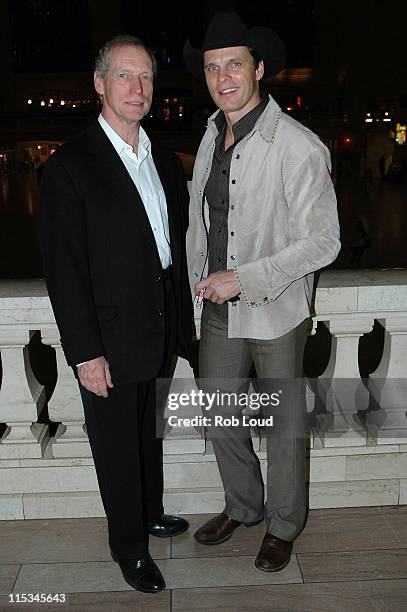 Bob Doyle and Lane Turner during The 39th Annual CMA Awards - Warner Bros. After Party at Metrazur in New York, New York, United States.