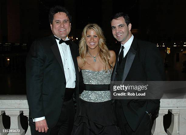 Gator Michaels, Shannon Brown and Jim Malito during The 39th Annual CMA Awards - Warner Bros. After Party at Metrazur in New York, New York, United...