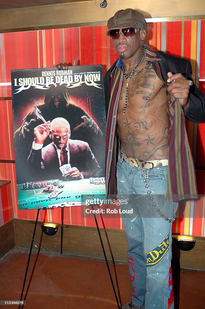 Dennis Rodman's "I Should be Dead by Now" Book Party at Marquee in New York City