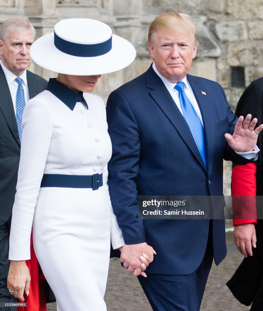 U.S. President Trump's State Visit To UK - Day One