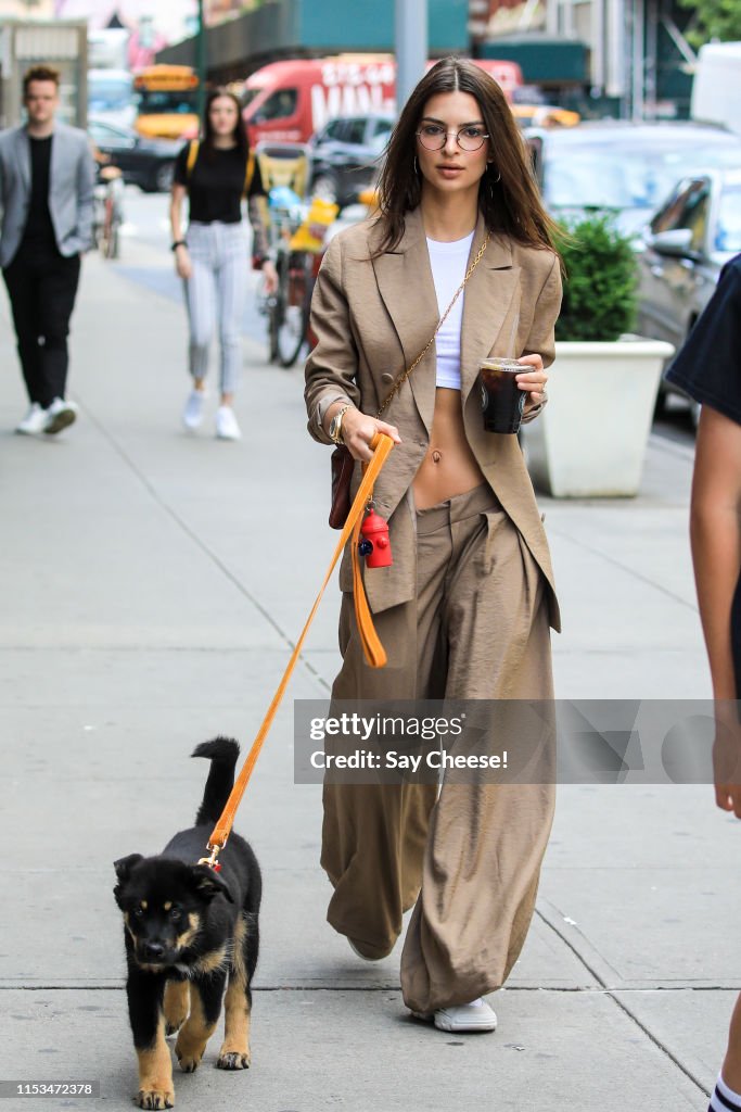 Celebrity Sightings In New York City - June 03, 2019