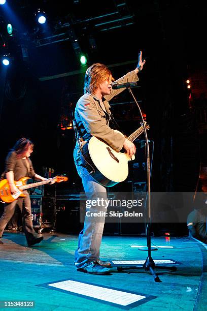 John Rzeznik of the Goo Goo Dolls during Visa Signature Presents "Signature Sounds Live on the Sunset Strip" with the Goo Goo Dolls at House of Blues...