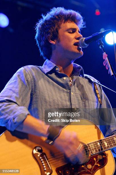 Tyler Hilton during Visa Signature Presents "Signature Sounds Live on the Sunset Strip" with the Goo Goo Dolls at House of Blues - February 4, 2006...