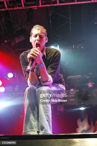 Andrew McMahon of Jack's Mannequin during Visa Signature presents "Signature Sounds Live on the Sunset Strip" with Fall Out Boy in Concert - February...