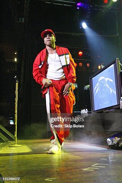 Cool J during Visa Signature presents "Signature Sounds Live on the Sunset Strip" with LL Cool J in Concert - February 7, 2006 at House of Blues in...