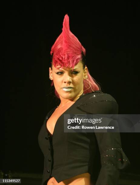 Pink 2004 Nottingham Ice Arena Photos and Premium High Res Pictures - Getty Images