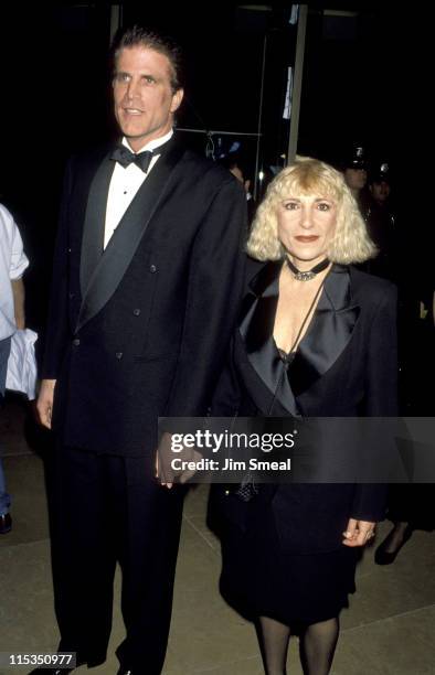 Ted Danson and Casey Coates during 49th Annual Golden Globe Awards at Beverly Hilton Hotel in Beverly Hills, California, United States.