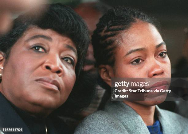 Betty and Qubilah Shabazz.