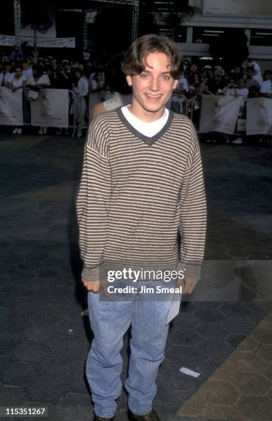 Elijah Wood during "The Frighteners" World Premiere at Cineplex Odeon Theater in Universal City, California, United States.