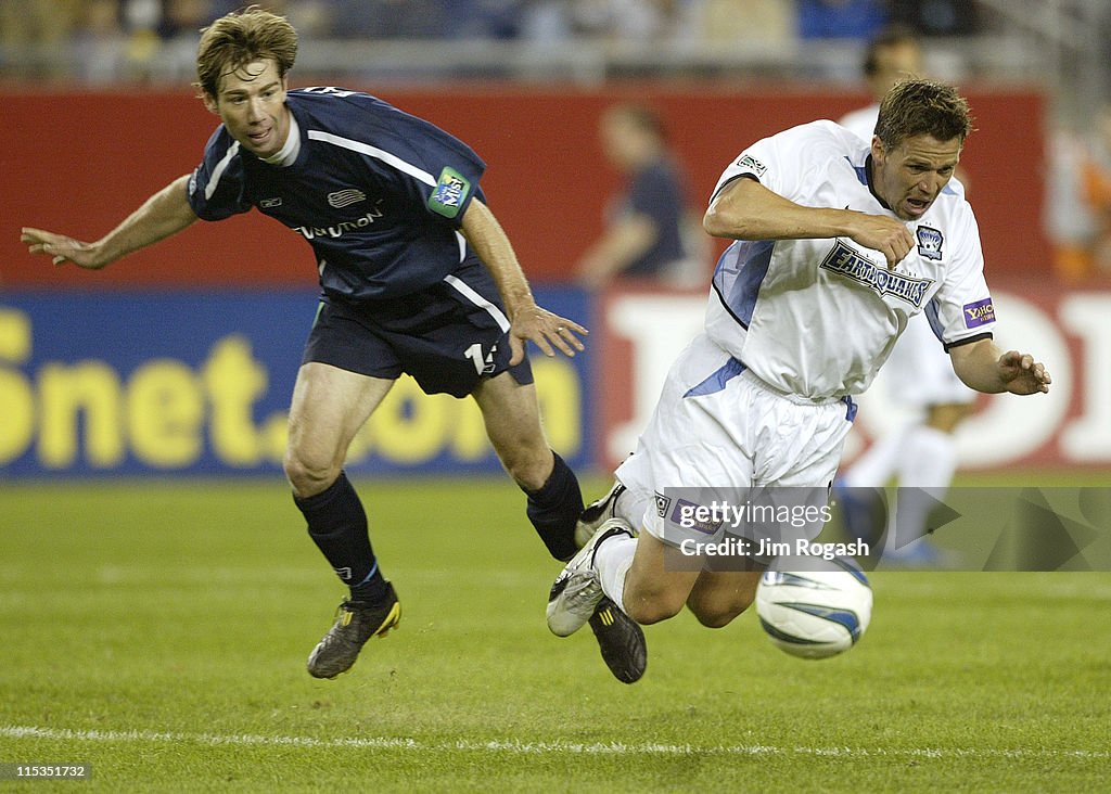 MLS - New England Revolution vs San Jose Earthquakes - April 17, 2004