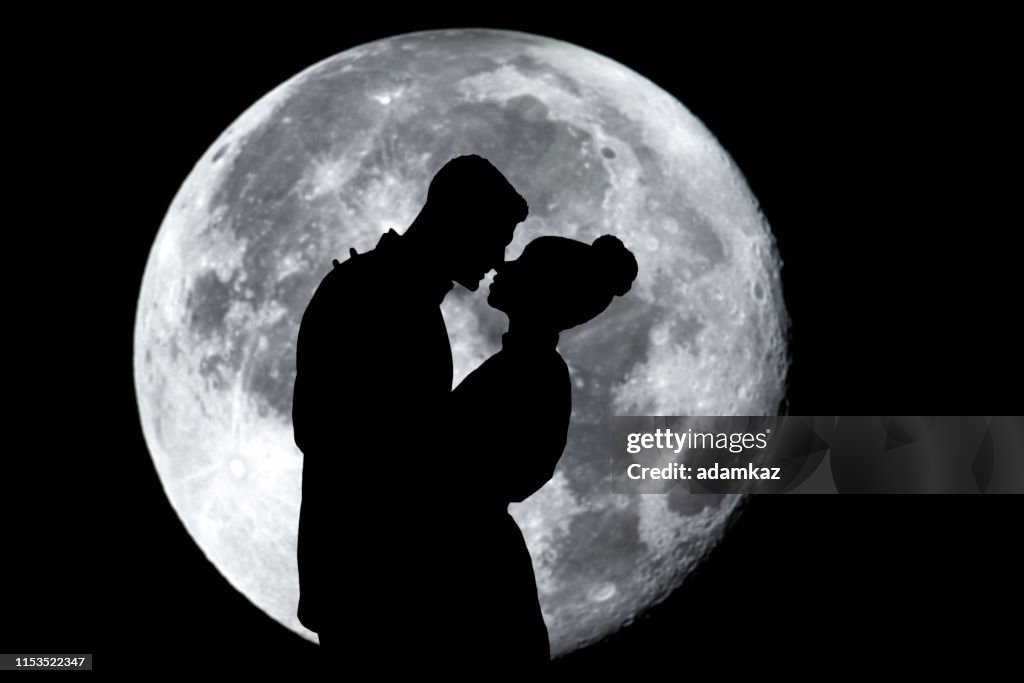 Man Proposing with Moon