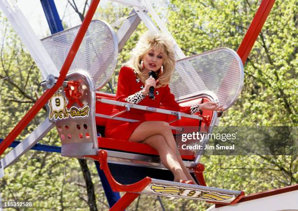 Dolly Parton during 8th Season Grand Opening of Dollywood at Dollywood in Pigeon Forge, TN, United States.