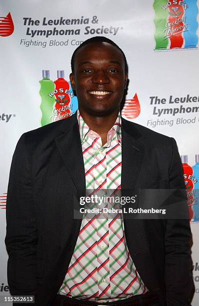 Kwame Jackson during Third Annual Leukemia and Lymphoma Society Spring Fling - The Bachelor & Bachelorette Auction Benefit at Plaid in New York City,...